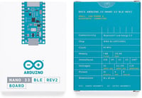 Arduino Nano 33 BLE Rev2 mikrovezérlő Bluetooth LE IoT projektekhez 5