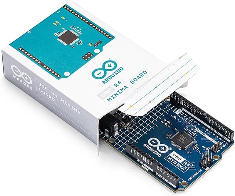 Arduino UNO R4 Minima fejlesztői kártya ARM Cortex-M4 mikrovezérlővel IoT projektekhez