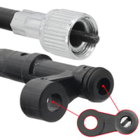 Area1 GY6 50cc 4T lanko tachometra 12 mm, typ C - 930 mm, bočná skrutka (Explorer AGM RS 50QT) 2