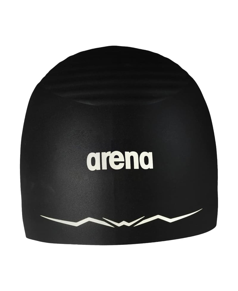 Silikónová plavecká čiapka Arena Aquaforce Wave - čierna - veľkosť L