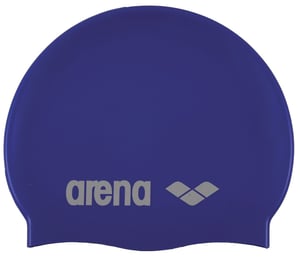 Arena Classic unisex silikonska kapa za plivanje - Nebeskoplava-Bijela (77) - Meka i izdržljiva kapa za plivanje ojačanog ruba za žene i muškarce