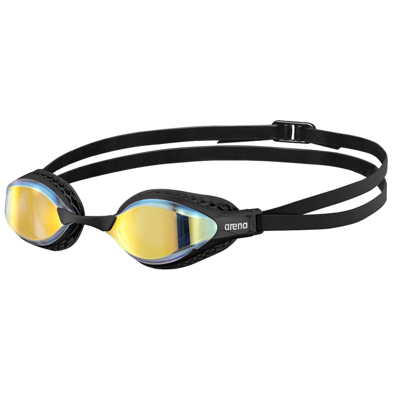Ochelari de înot de competiție unisex ARENA Cobra Core Swipe Mirror pentru adulți, lentile curbate cu efect de oglindă, anti-aburire, protecție UV, 5 punți nazale interschimbabile