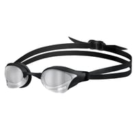 Ochelari de înot de competiție unisex Arena Cobra Core Swipe Mirror pentru adulți, lentile curbate în oglindă, anti-aburire, protecție UV, 5 punți nazale interschimbabile 1