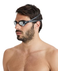 Ochelari de înot de competiție unisex Arena Cobra Core Swipe Mirror pentru adulți, lentile curbate în oglindă, anti-aburire, protecție UV, 5 punți nazale interschimbabile 4