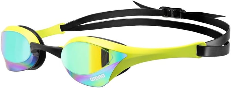 ARENA Cobra Ultra Swipe Mirror uniszex versenyúszó-szemüveg - smaragd/cyber lime