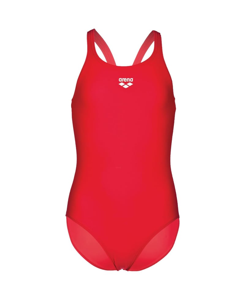 Costum de înot întreg pentru fete Arena Dynamo Junior R – material MaxFit Eco rezistent la clor și apă sărată, protecție UV 50+ UPF, costum de baie sportiv pentru fete