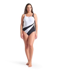Costum de baie pentru femei Arena Liliana U-Back, cupă B, tehnologie Power-Mesh, material rezistent la clor Sensitive Fabrics, cupe detașabile, bretele reglabile 7