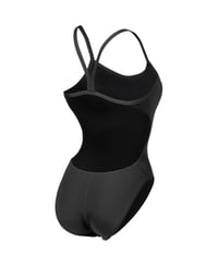 Costum de baie întreg pentru femei Arena Solid Challenge – material MaxLife Eco, protecție UV UPF 50+, rezistent la clor, costum de baie sport cu uscare rapidă 7