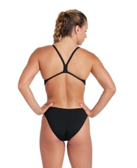 Costum de baie întreg pentru femei Arena Solid Challenge – material MaxLife Eco, protecție UV UPF 50+, rezistent la clor, costum de baie sport cu uscare rapidă 9