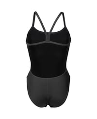 Costum de baie întreg pentru femei Arena Solid Challenge – material MaxLife Eco, protecție UV UPF 50+, rezistent la clor, costum de baie sport cu uscare rapidă 4