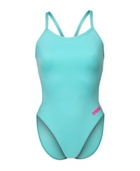 Costum de baie pentru femei Arena Solid Challenge Team - Material MaxLife Eco cu uscare rapidă, rezistent la clor, cu protecție UV, costum de înot dintr-o singură piesă pentru bazin sportiv 5