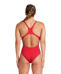 Dámske plavky Arena Solid Swim Pro Team – materiál MaxLife Eco, UPF 50+ 2
