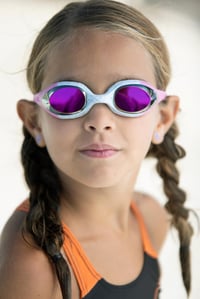 Detské plavecké okuliare ARENA Spider Junior Mirror – s UV ochranou, vrstvou proti zahmlievaniu, zrkadlovými sklami, pre deti od 6 do 12 rokov, silikónové tesnenie 4