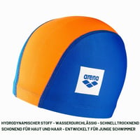 Cască de înot unisex pentru copii Arena Unix II Junior, cu uscare rapidă, material elastic, moale și durabil, pentru băieți și fete 3