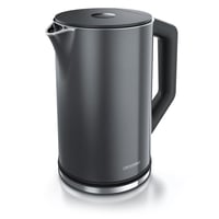Nerezová rýchlovarná kanvica Arendo Elegant, 2200 W, 1,5 l – perleťovo sivá 1