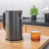 Arendo Elektromos Vízforraló Hőmérsékleti Szabályozással 1,5L Szürke 6