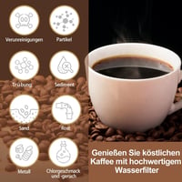 ARETHONE vízszűrő DeLonghi kávéfőzőhöz DLSC002 4db 2
