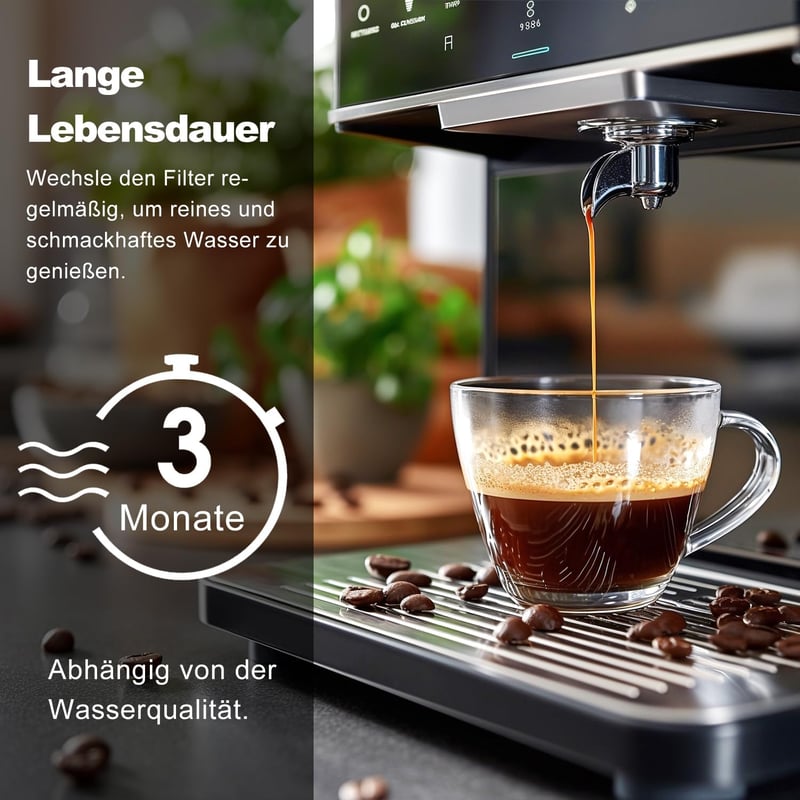 ARETHONE Vízszűrő Philips AquaClean CA6903 CA6707 Saeco kávéfőzőhöz 3db