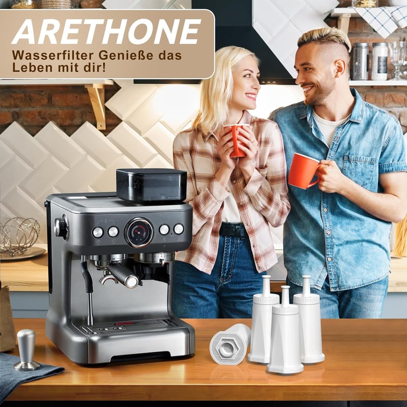ARETHONE Vízszűrő Sage Barista Express Pro Kávéfőzőhöz 3db Csomag