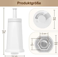ARETHONE Vízszűrő Sage Barista Express Pro Kávéfőzőhöz 3db Csomag 7