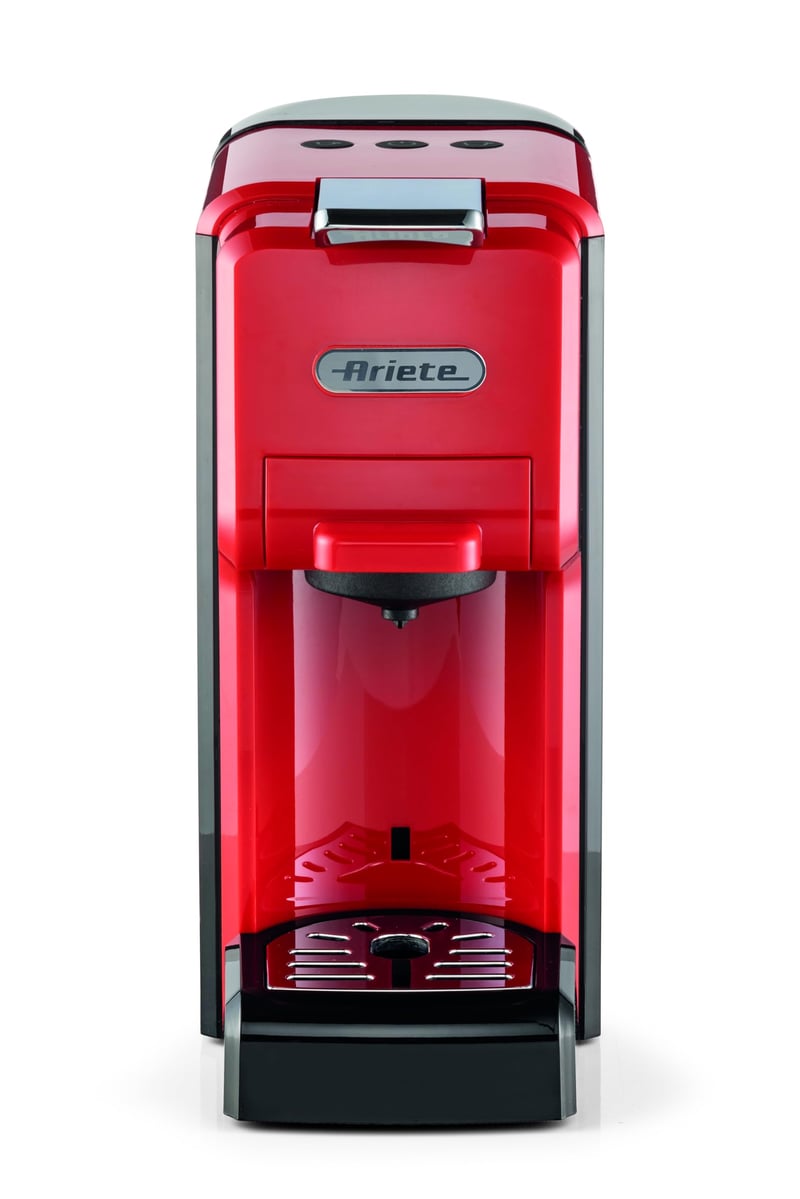 Ariete 1304/1 fiókos kávéfőző, 1350W, 0,7L, 19 bar - piros