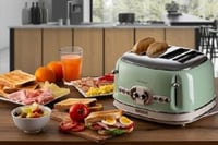 Ariete 156/04 Vintage Négy Szeletes Toaster Zöld 10