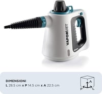 Ariete 4137 Vaporì Jet multifunkciós gőztisztító - fehér 2