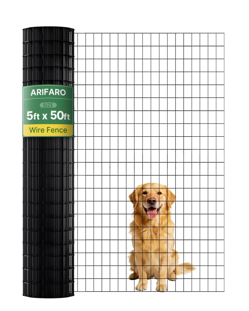 Zvárané pletivo ARIFARO v kotúči 1,5x15,2 m, veľkosť oka 5x7,5 cm, 2 mm PVC povrchová úprava, žiarovo pozinkované