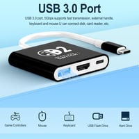 AriKroii Switch 2 dokkoló állvány 4K HDMI USB 3.0 100W töltéssel 5