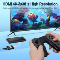 AriKroii Switch 2 dokkoló állvány 4K HDMI USB 3.0 100W töltéssel 3