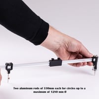 Predlžovacia tyč pre kružidlo Aristo AH59000 pre kruhy s priemerom do 1280 mm 2