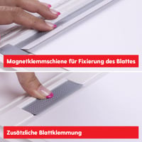 Rysia doska Aristo GEO-Board, formát DIN A4, model 70442, na precízne technické kreslenie 4