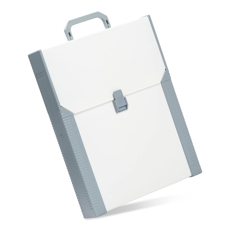 Geantă pentru planșetă de desen Aristo Studio Case A4 AR7074 - Husă de transport din plastic bej/gri pentru planșete de desen Aristo