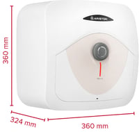 Elektrický prietokový ohrievač vody Ariston 3100855, 220V, béžový, energetická trieda B 6