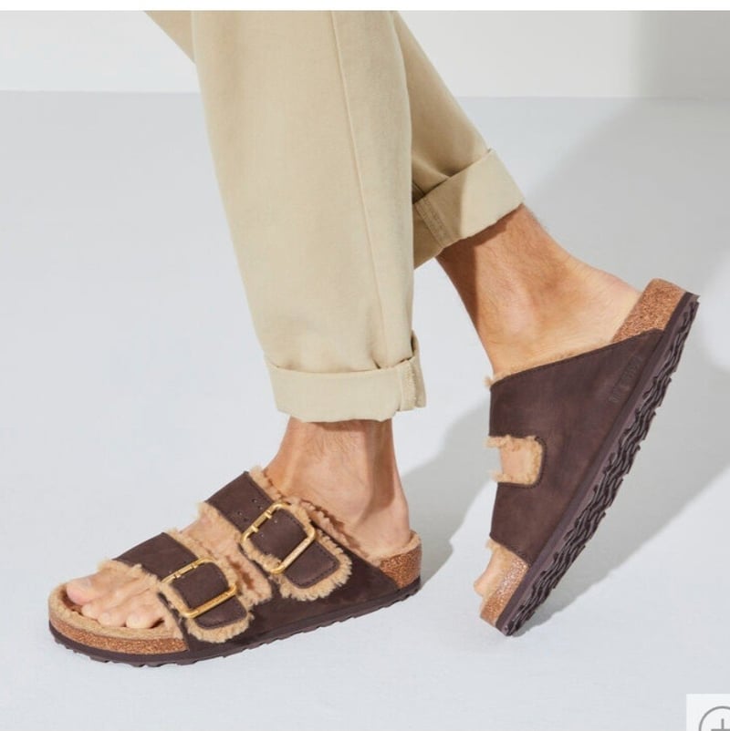 Arizona Bold Shearling Espresso Bőr Széles Fazon Férfi Cipő