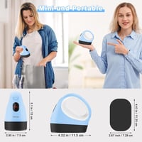ARJudy Hordozható Mini Hőprés 3 Hőfokozattal T-Shirt Cipő Sapka HTV Vinyl Nyomtatáshoz 5