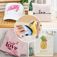 ARJudy Hordozható Mini Hőprés 3 Hőfokozattal T-Shirt Cipő Sapka HTV Vinyl Nyomtatáshoz 6