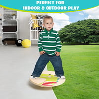 Ark miido Fa Egyensúlyozó Deszka Gyerekeknek Wobble Board Balanszírozó Tréner 5