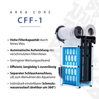 Filtru mecanic din lână ARKA Core CFF-1 pentru acvarii, max. 5000 l/h, filtrare eficientă a apei pentru acvarii marine și de apă dulce, eliminarea impurităților în suspensie 2