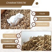 ARKANSIA Drvený sulfátový papier 200g na výplň darčekových krabíc a košov - Baliaci materiál, dekorácia, svadba, párty 4