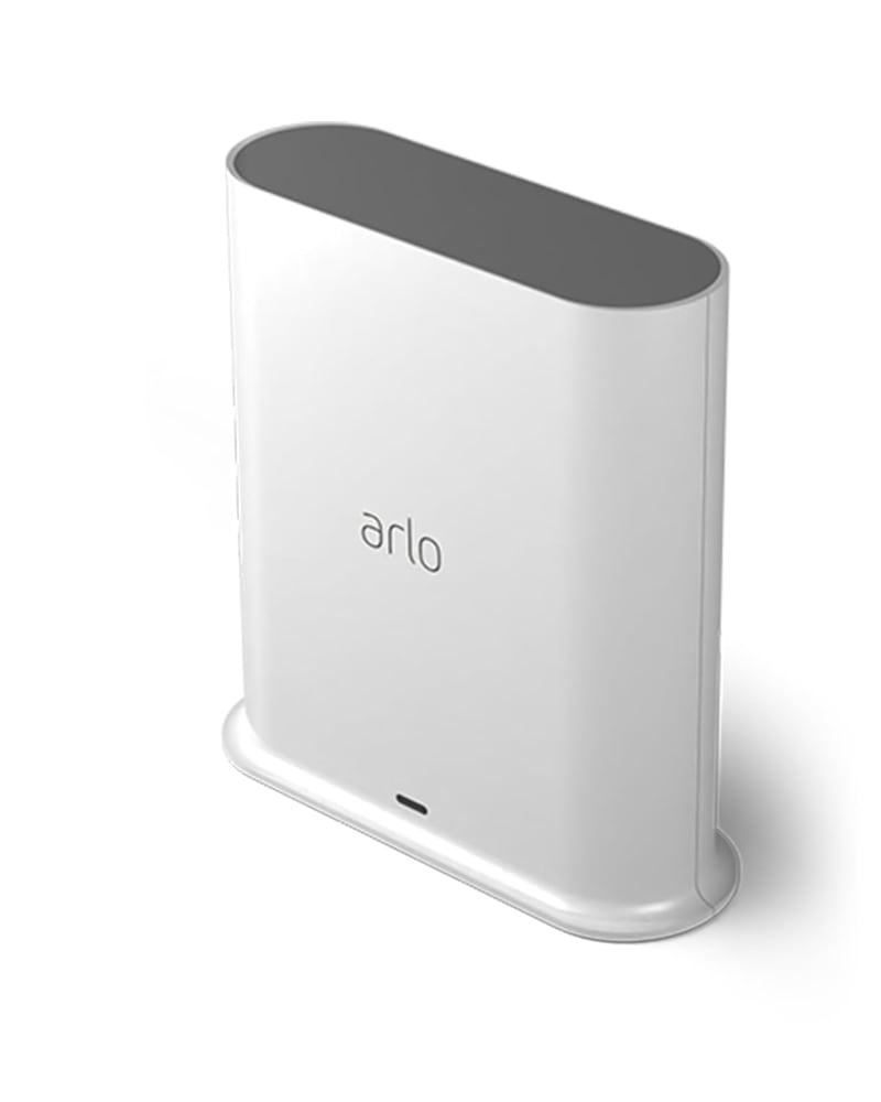 Stație de bază pentru camere de securitate Arlo SmartHub - WiFi 2,4 GHz, stocare USB, Ethernet, Apple HomeKit, Alb - Compatibil cu Ultra, Pro, Pro2, Pro3