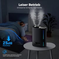 AROEVE 6L ultrahangos párásító aroma diffúzor, csendes szobai humidifier 60 órás üzemidővel 3