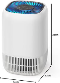 AROEVE H13 HEPA légszűrő készülék hálószobához, csendes 22dB, aromaterápia, allergia és füst elleni 8