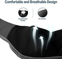 ARONT Nyakmasszírozó Hőfunkcióval, Shiatsu 3D Mélymassázs Nyak Hát Váll Lábra 3