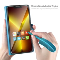 AROYI iPhone 13 Pro Max plava maskica s utorom za kartice i stalkom 5