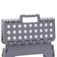 Scaun pliabil Arregui TB-039-G 29x22x39 cm, Gri – Scăriță pentru bucătărie și baie, treaptă pentru copii, capacitate 150 kg 4