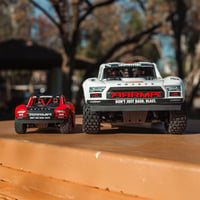 RC auto ARRMA Mojave Grom ARA2104T1, 1/18, jednosmerný motor, rýchlosť nad 30 km/h, vrátane batérie a príslušenstva, červeno-čierne 3