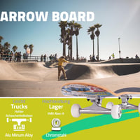 Arrow Board KMX Skateboard 22-31 inch Kezdőknek és Gyerekeknek Cruising Trükkök 5