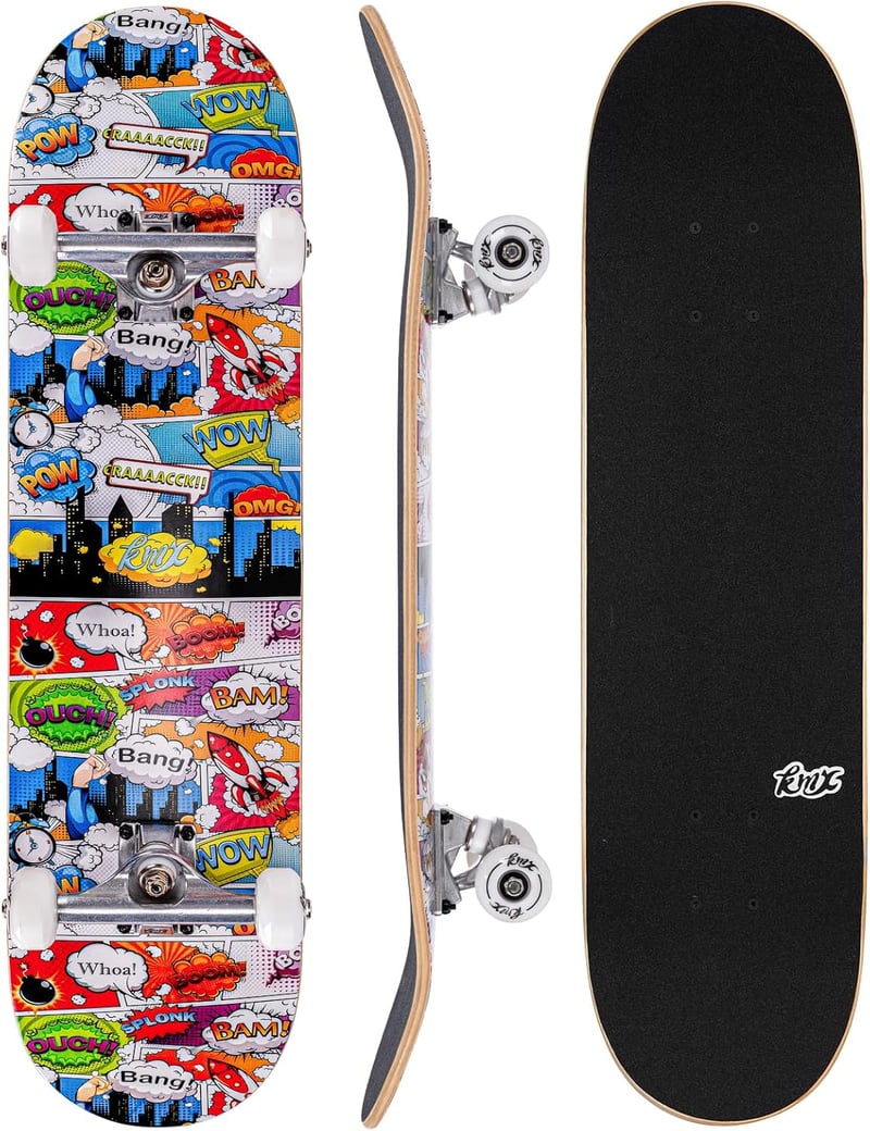 Arrow Board KMX Skateboard 22-31 inch Kezdőknek és Gyerekeknek Cruising Trükkök