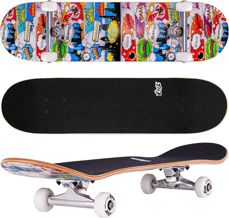 Arrow Board KMX Skateboard 22-31 inch Kezdőknek és Gyerekeknek Cruising Trükkök